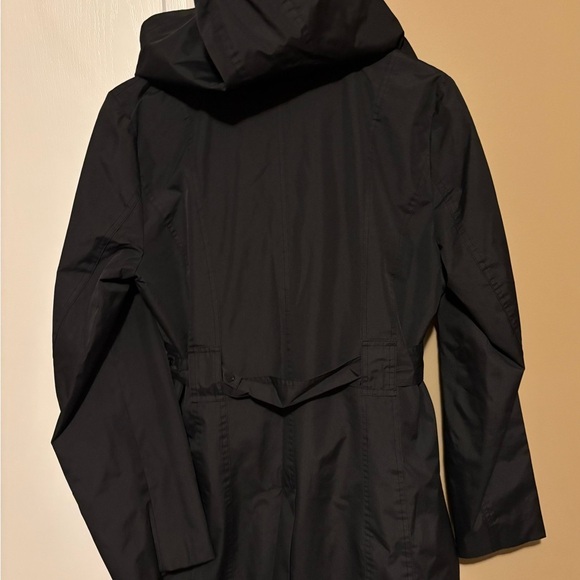 Croft & Barrow Elegant Black Trench Coat - Picture 4 of 6